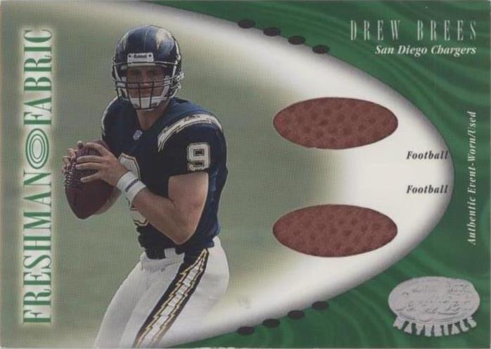 2001 Leaf Certified Materials Drew Brees #134