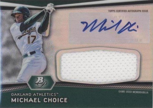2012 Bowman Platinum - Michael Choice #AJR-MC