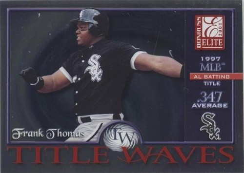 2001 Donruss Elite - Frank Thomas #TW-4
