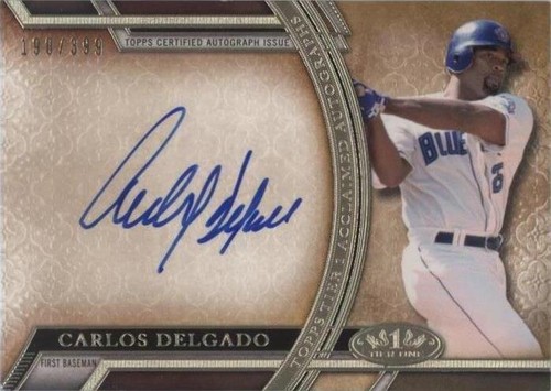 2015 Topps Tier One - Carlos Delgado #AA-CD