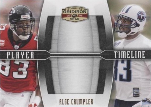 2008 Donruss Gridiron Gear Alge Crumpler #PT-8