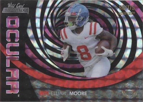 2021 Wild Card Alumination Elijah Moore #OC-23