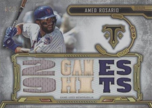 2020 Topps Triple Threads - Amed Rosario #TTR-ARO2
