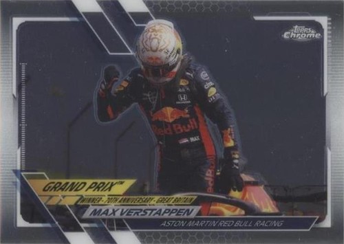 2021 Topps Chrome Formula 1 - Max Verstappen #142