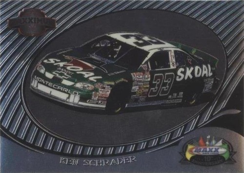 1998 Upper Deck Maxx 10th Anniversary - Ken Schrader #P14