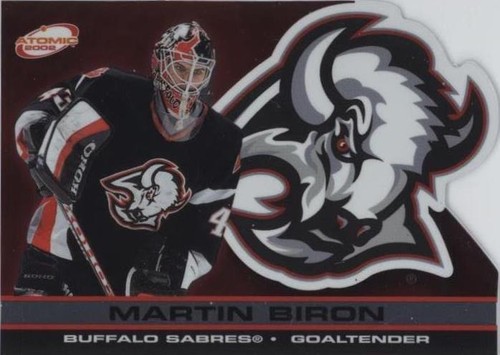 2001-02 Pacific Atomic - Martin Biron #10