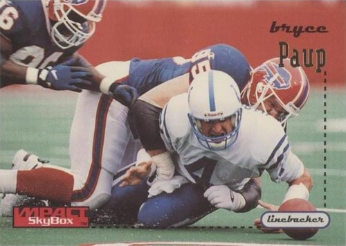 1996 Skybox Impact Bryce Paup #18