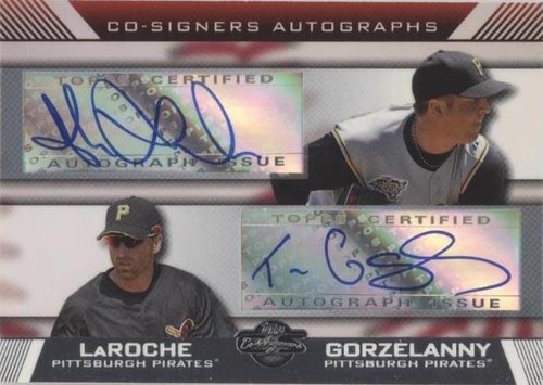 2007 Topps Co-Signers - Adam LaRoche Tom Gorzelanny #CS-LG