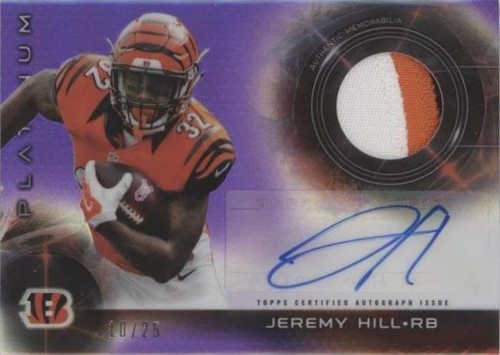 2015 Topps Platinum Jeremy Hill #AVP-JH