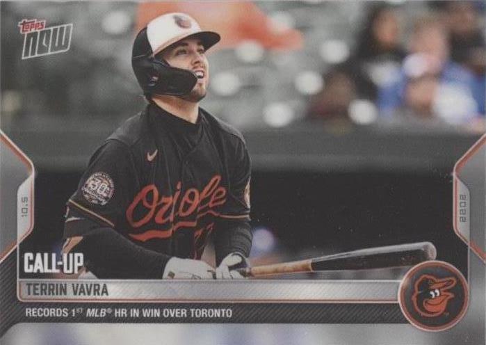 2022 Topps Now - Terrin Vavra #1030