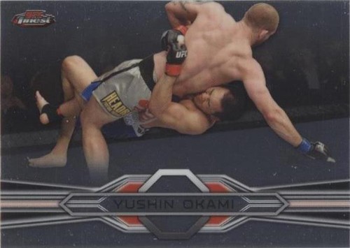 2013 Topps Finest UFC - Yushin Okami #21