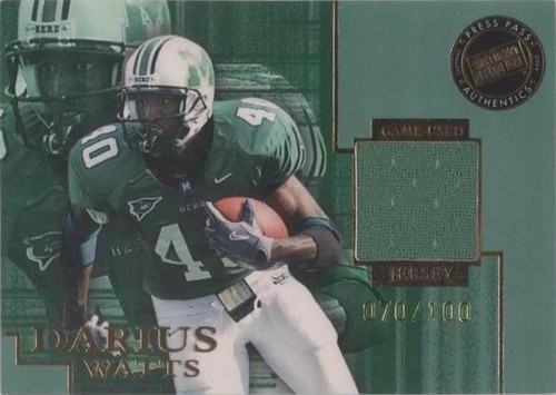 2004 Press Pass SE Darius Watts #JC/DW