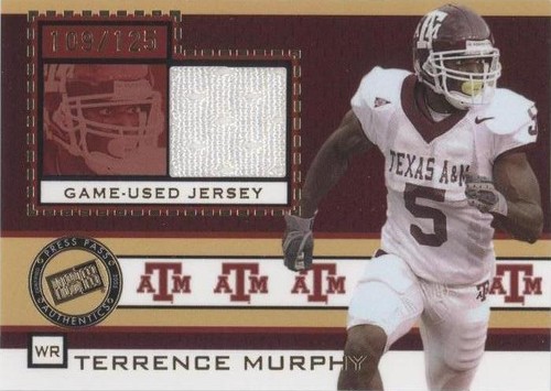 2005 Press Pass Terrence Murphy #JC/TM