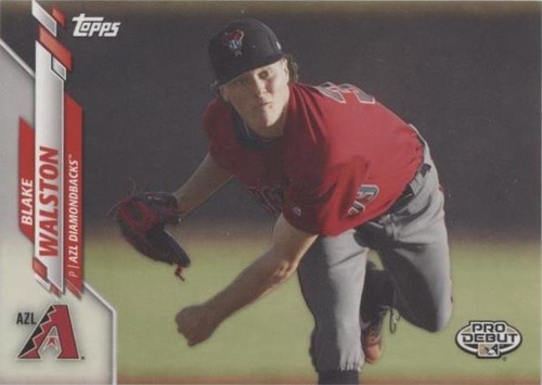 2020 Topps Pro Debut - Blake Walston #PD-103
