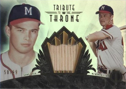 2014 Topps Tribute - Eddie Mathews #THRONE-EM