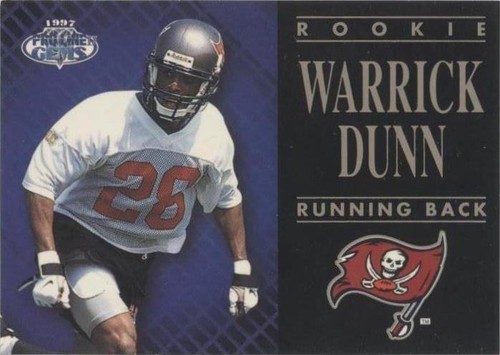 1997 Pro Line Gems Warrick Dunn #74