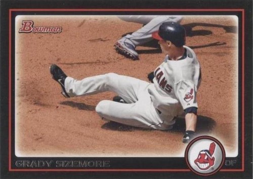 2010 Bowman - Grady Sizemore #170