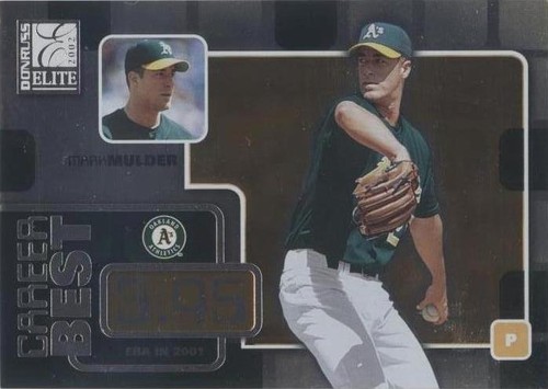 2002 Donruss Elite - Mark Mulder #CB 28