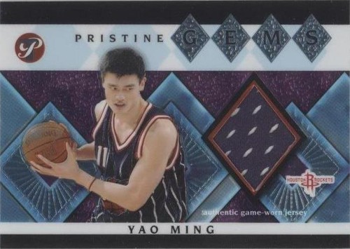 その他 UD GLASS Yao Ming auto 2002-03 Upper Deck UD Glass Auto Focus YAO MING - Rookie