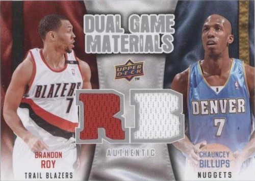 2009-10 Upper Deck - Brandon Roy/Chauncey Billups #DG-BR