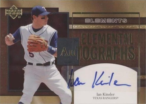 2007 Upper Deck Elements - Ian Kinsler #AU-IK