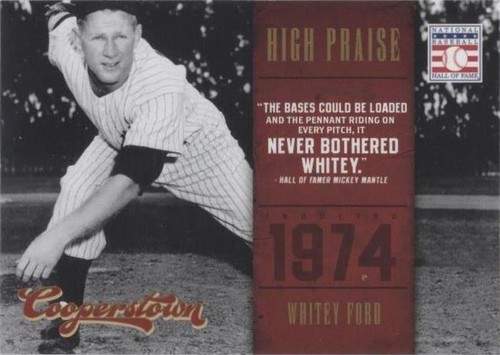 2012 Panini Cooperstown - Whitey Ford #8