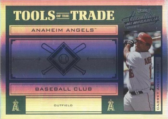 Абсолютные сувениры плей-офф 2004 — Гаррет Андерсон #TT-50