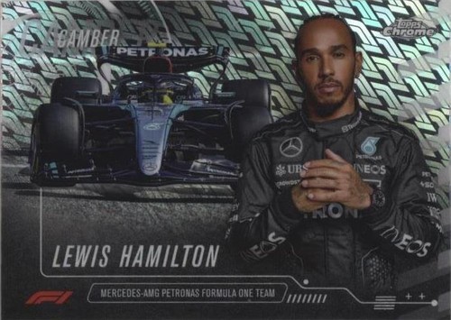 2024 Topps Chrome Formula 1 Logofractor Edition - Lewis Hamilton #CAM-3