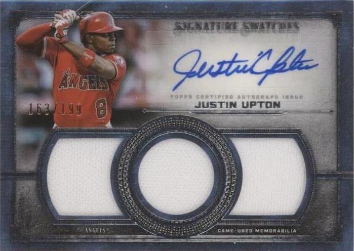 2019 Topps Museum Collection - Justin Upton #SSTA-JU