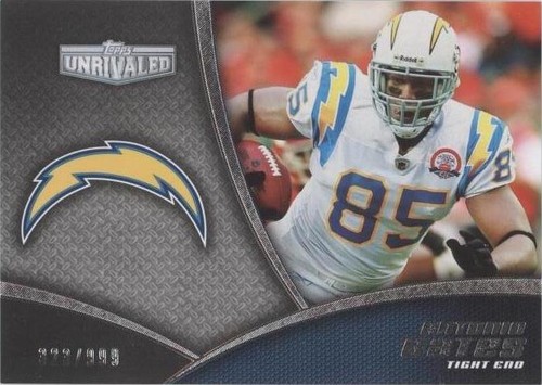 2010 Topps Unrivaled Antonio Gates #UV-AG