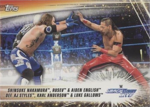 2019 Topps WWE Summerslam - AJ Styles Aiden English Karl Anderson #53
