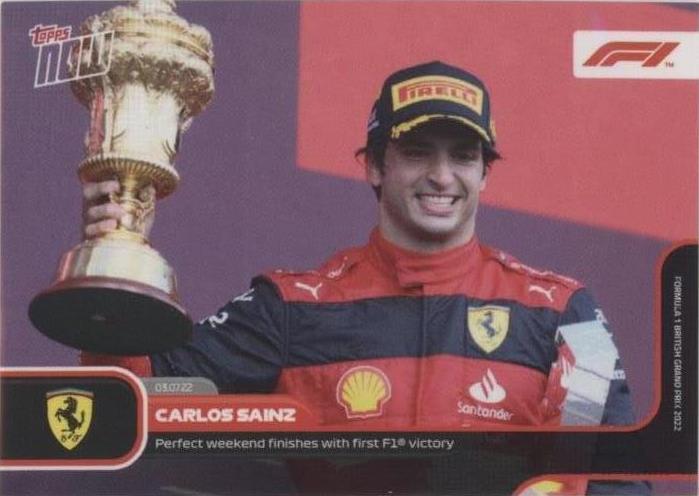 2022 Topps Now F1 - Carlos Sainz #032