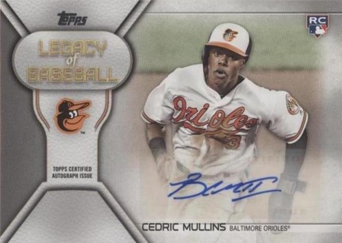 2019 Topps - Cedric Mullins #LBA-CMU