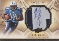 2009 Upper Deck Exquisite Collection Kenny Britt #171