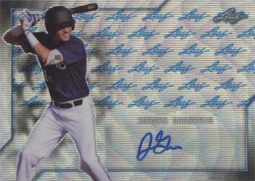 2017 Leaf Perfect Game National Showcase - Jordan Groshans #BA-JG3