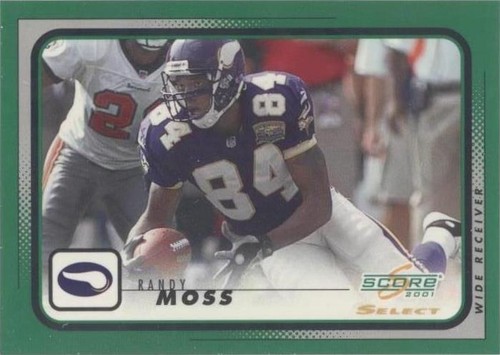 2001 Score Select Randy Moss #115