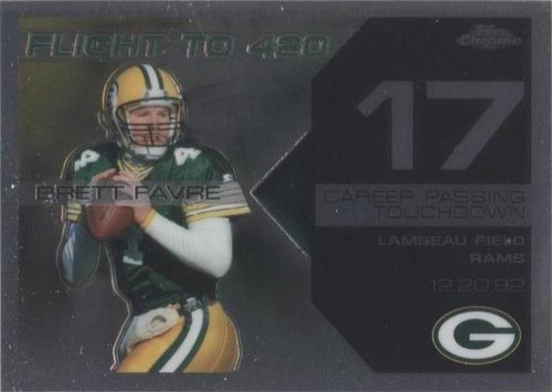 2007 Topps Chrome Brett Favre #BFC-BF17