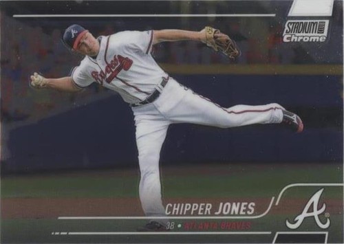 2022 Topps Stadium Club Chrome - Chipper Jones #298