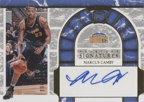 2018-19 Panini Cornerstones - Marcus Camby #KS-MCB