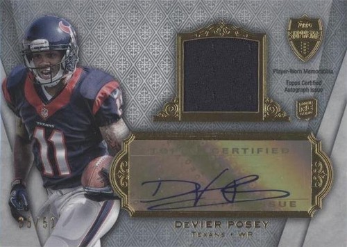 2012 Topps Supreme DeVier Posey #SAR-DP