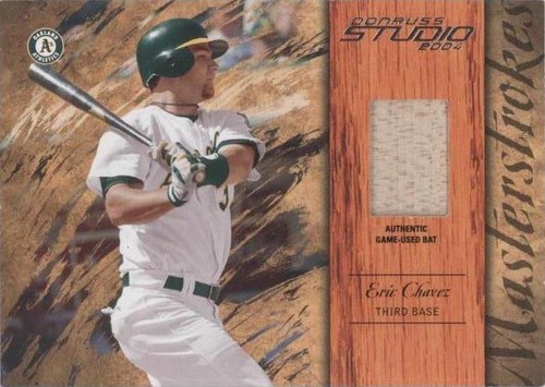 2004 Donruss Studio - Eric Chavez #MS-18
