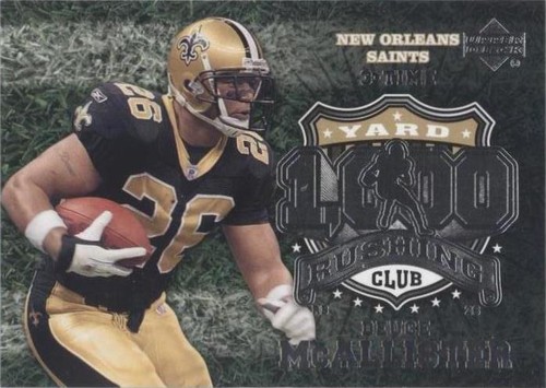 2006 Upper Deck Deuce McAllister #1KR-DM