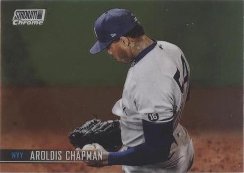 2021 Topps Stadium Club Chrome - Aroldis Chapman #381