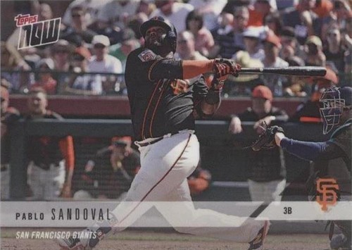 2018 Topps Now - Pablo Sandoval #OD-452