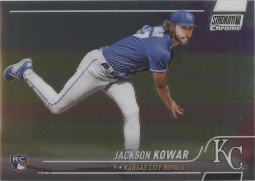 2022 Topps Stadium Club Chrome - Jackson Kowar #55
