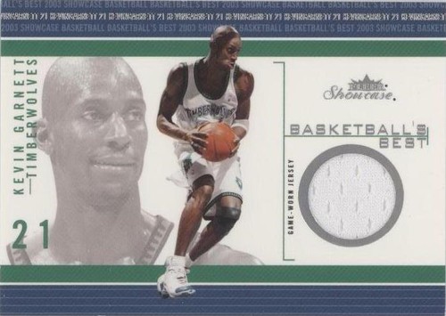 2003-04 Fleer Showcase - Kevin Garnett #BB-KG