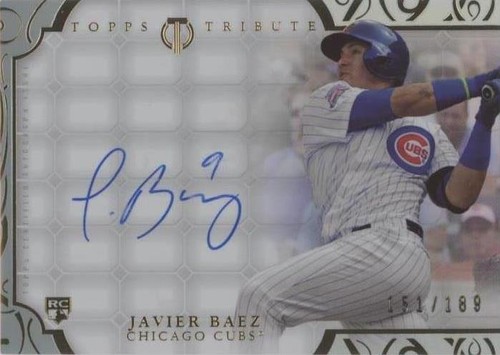 2015 Topps Tribute - Javier Báez #TA-JBA