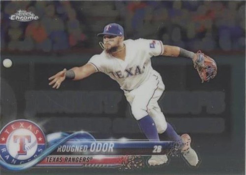 2018 Topps Chrome - Rougned Odor #81
