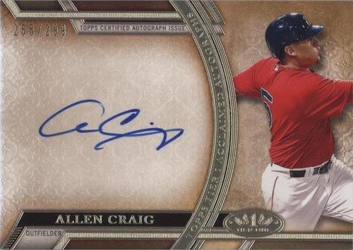 2015 Topps Tier One - Allen Craig #AA-AC