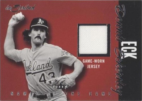 2004 Fleer inScribed - Dennis Eckersley #NGJ-DE